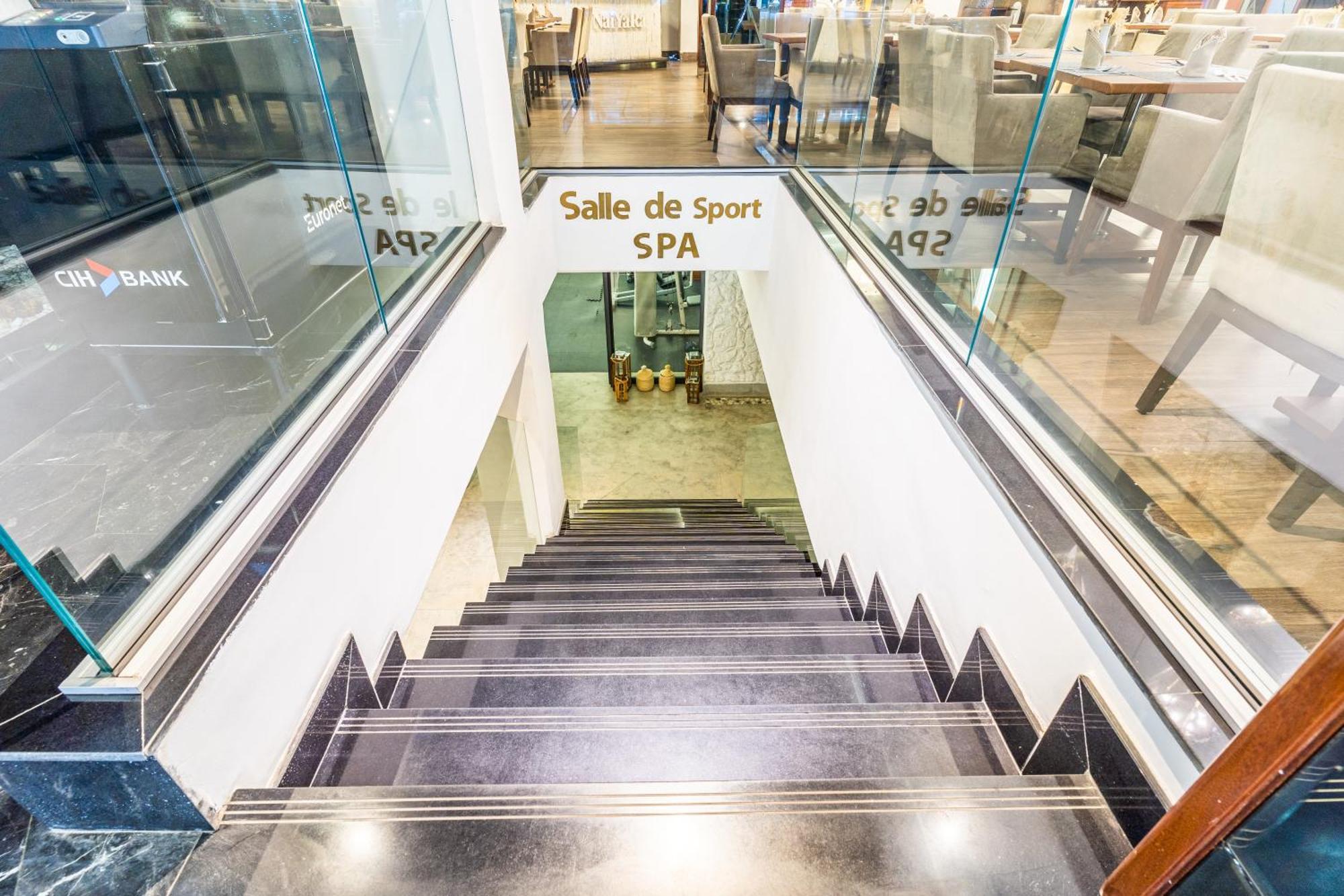 One Hotel Casablanca Exterior photo Stairs to the spa